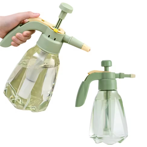 Indoor Large Pressure Watering Can 1.5l Large Capacity Yellow 2