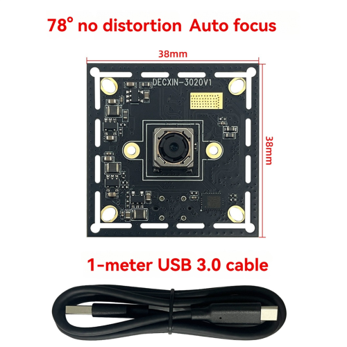 Módulo de câmera IMX179 8MP USB 3.0 HD Câmera 3264x2448 USB A 1