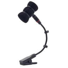 Suporte universal para microfone condensador de instrumento com clipe para saxofone