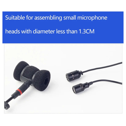 Suporte universal para microfone condensador de instrumento com clipe para saxofone 2