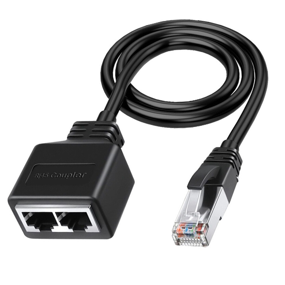 Lan Ethernet Adaptador Rj45 Male To 2 Female Splitter 4711610303479