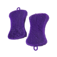 Esponja de silicone de tamanho maior, para lavar louças e utensílios de cozinha,