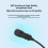 Microfone Lavalier Live Mini com fio HD 48V, conector XLR de 3 pinos 4