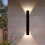 Luminárias de parede LED para ambientes internos e externos, luminárias de parede para cima e para baixo 2