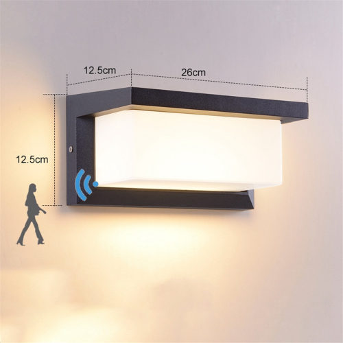 Luminária de parede LED à prova d'água para iluminação externa e varanda 1