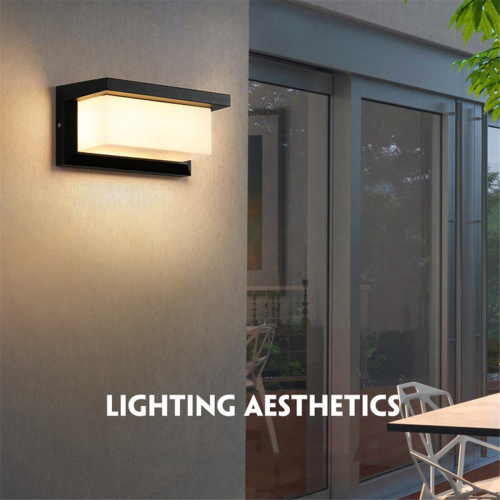 Luminária de parede LED à prova d'água para iluminação externa e varanda 2