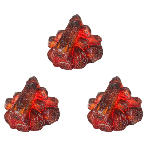 LED Artificial Fire Flame Light, Flameless Fireplace Light