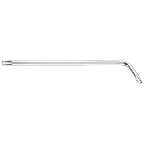 Chave Torx Estrela de Braço Longo à Prova de Violação, Prata, T25 100mm 2