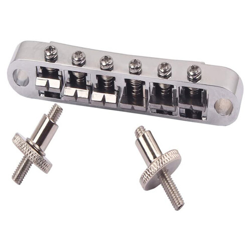 Ponte de guitarra ajustável cromada LP Bridge Tune O Bridge 1