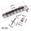 Ponte de guitarra ajustável cromada LP Bridge Tune O Bridge 4