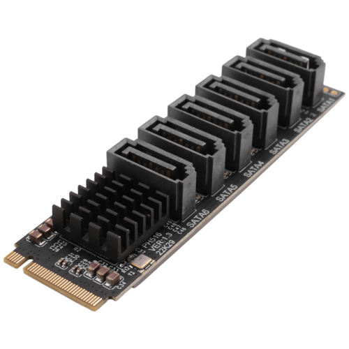Tarjeta riser PCIe M.2 con clave MKEY 2