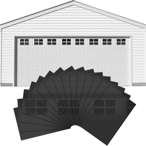 Ferragens decorativas magnéticas para portas de garagem 6x4 polegadas 16 peças 1