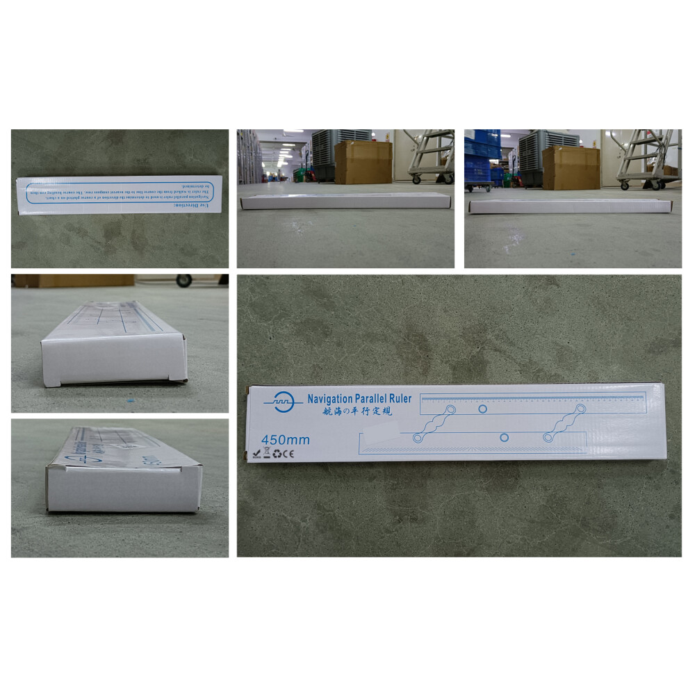 Marine Ruler Ruler Mapping Points To Pull Parallel Ruler 450Mm 4711610399939