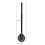 Metal Round Pizza Tool Aluminum Adjustable Pastry Removable Handle 2