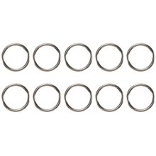 Anéis de metal para macramê de 2 polegadas para cabides de plantas de macramê Kit de macramê
