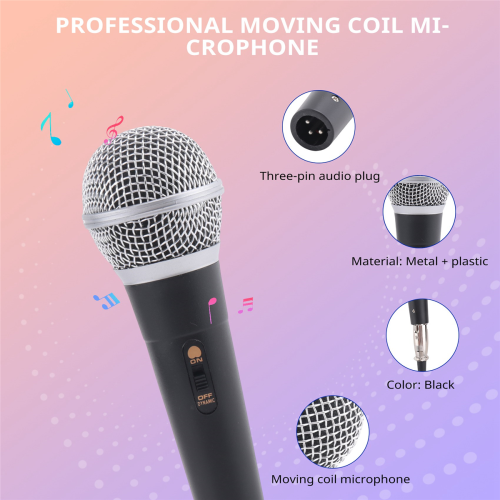 Microphone Handheld Professional for Karaoke Vocal Music Performance 2