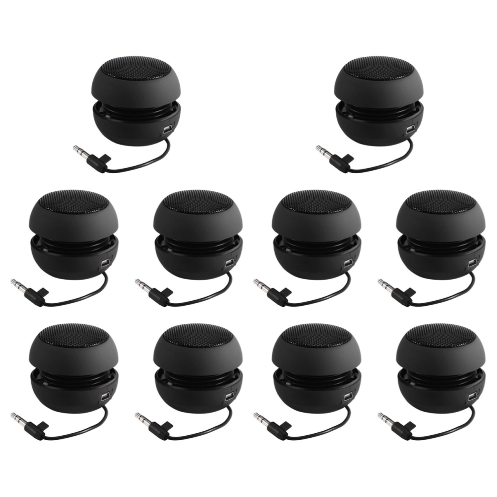 Mini Portable Travel Loud Speaker With 3.5Mm Audio Cable Low Voltage 4711610325334