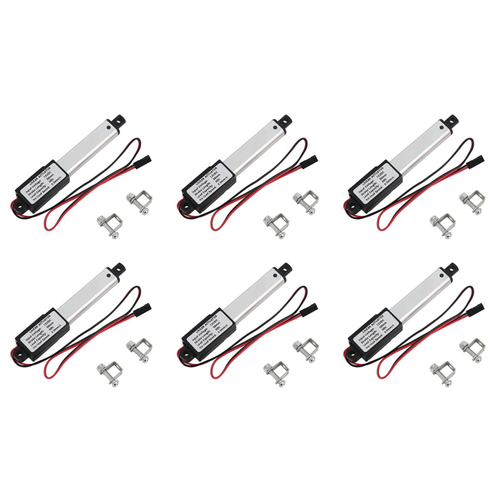 Micro-Linear Actuator, 2 Inch Stroke, 90N/20.3Lb, Speed 9.5Mm/S 4711610323613