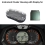 Motorboat LCD Display Screen with Instrument Cluster Housing 2