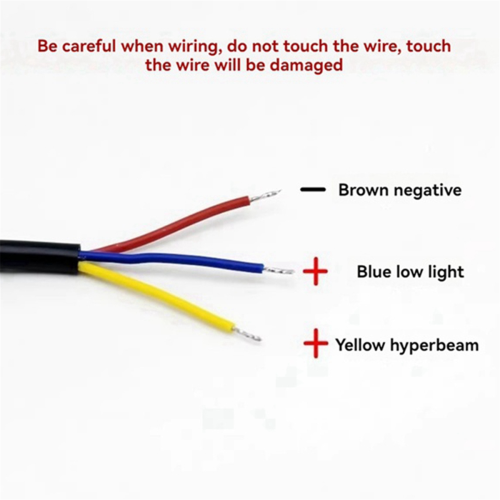 Motorcycle Led Fog Light Lamp Wiring Harness Relay 1
