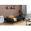 Birlea Birlea Franklin Sofa Bed Settee Black Faux Leather 2