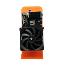 NerdMiner for NERDQAXE++ 4.8T BTC Solo 4.8T-5TH/S UK Plug