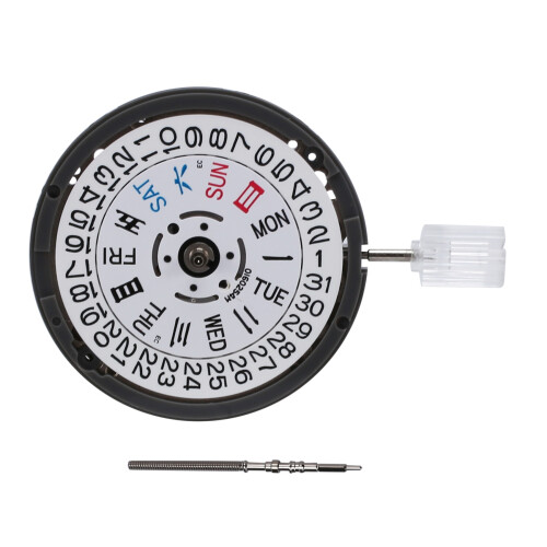 NH36/NH36A Automatic Mechanical Movement 24 Jewels White
