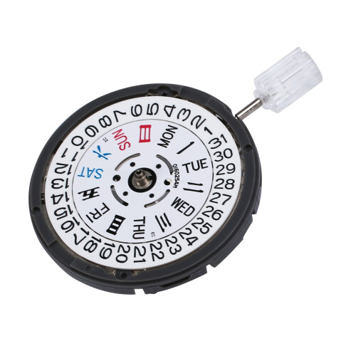 NH36/NH36A Automatic Mechanical Movement 24 Jewels White 2