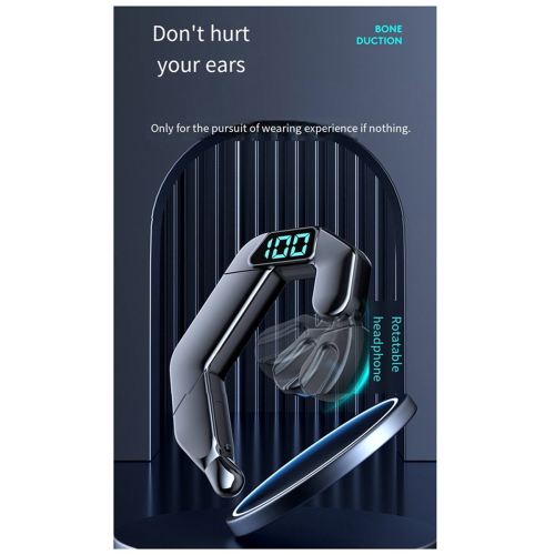 New V19 Bluetooth headset bone conduction ear hanging type 1