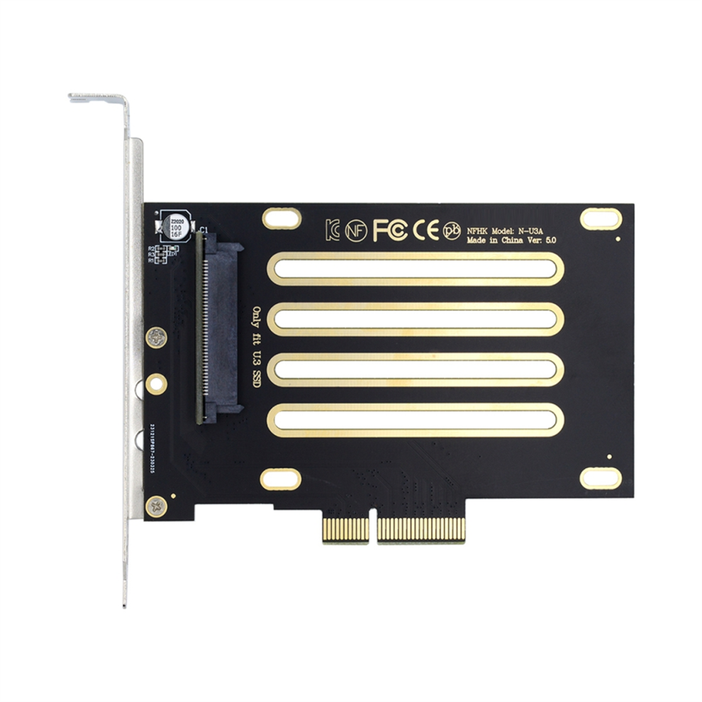 Nvme Pcie Ssd U.3 U3 Kit Sff-8639 To Pci-E 4.0 X4 Host Adapter 4711610319371