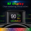 OBD2 Head Up Display Computador de Condução Quilometragem Velocímetro 3