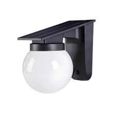 Luz solar externa com brilho e cor ajustáveis IP65 à prova d'água