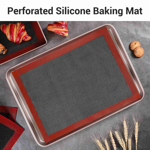 Perforated Silicone Baking Mat for Cookie /Bread/ Kitchen 1