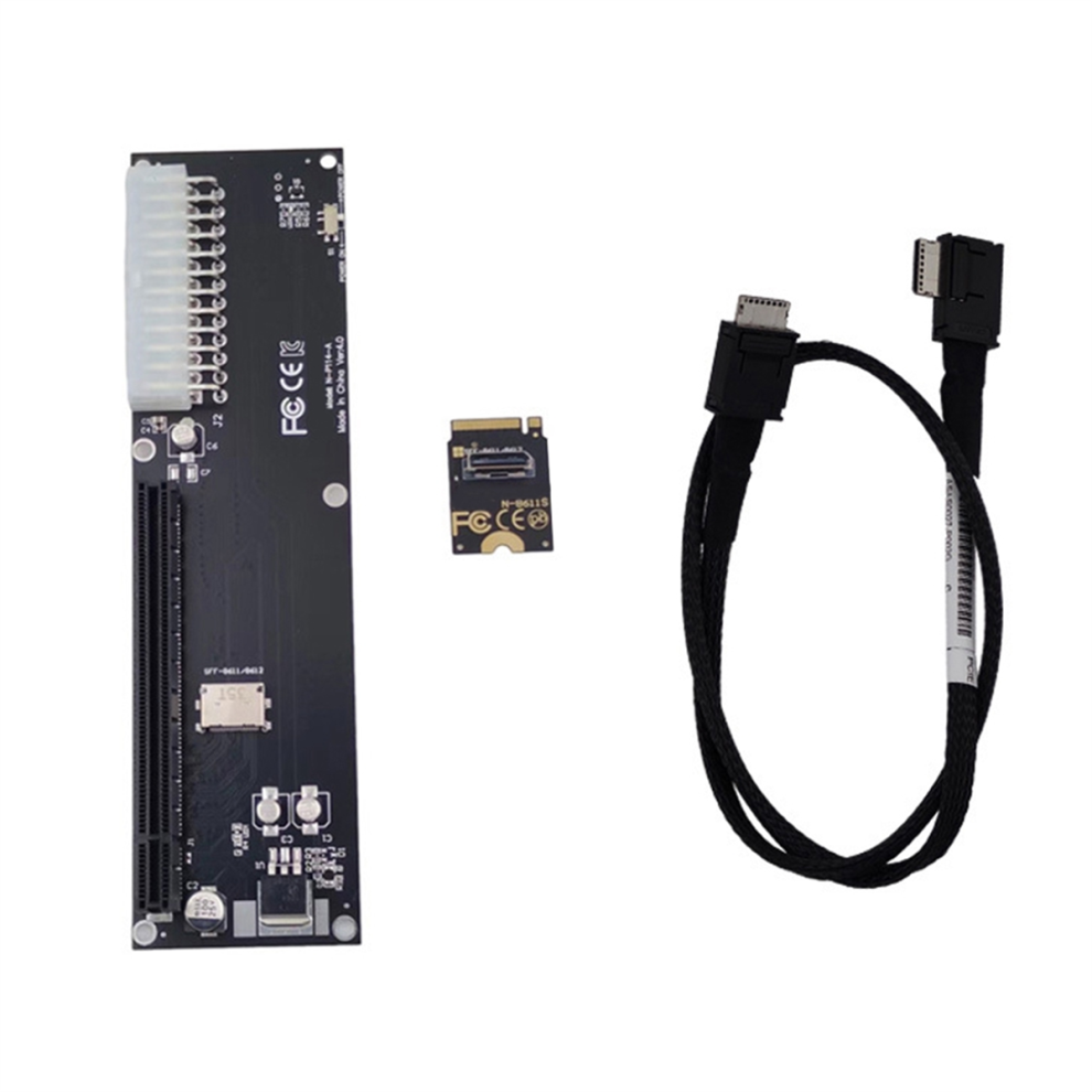 Pci-E 3.0 M-Key M.2 To Oculink Sff-8612 Sff-8611 Host Adapter 4711610346797