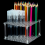 Pen Display Stand, 96-Slots Colored Pencil Organizer Black 2