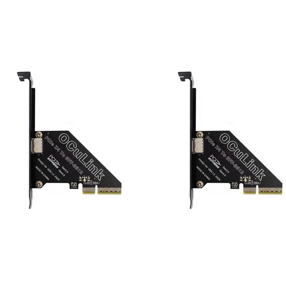 Pcie 4.0 X4 To Oculink Sff8611/8612 Expansion Card For Win/Linux 4711610346964