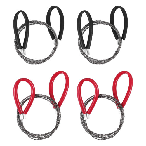 Rohrschneider-Set, 4 Stück, Edelstahl, Kabelsäge, Drahtsäge