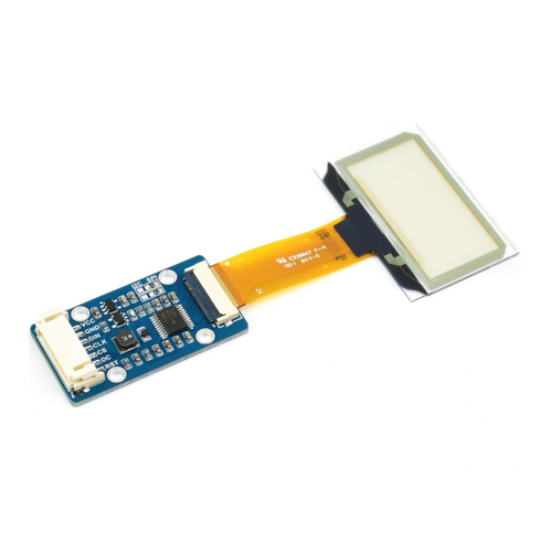 1.51In Transparent OLED Blue Display Module 128x64 SPI/ Interface