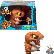 Jurassic World Bite Club Συλλεκτική Φιγούρα, Τυραννόσαυρος Ρεξ 4-ιντσών με Αξεσουάρ