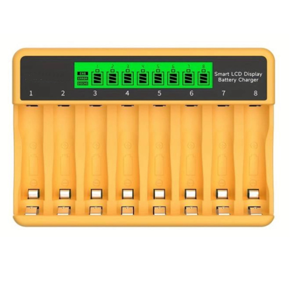 1.2V Ni- Ni-Cd Aa /Aaa Rechargeable Battery Charger 8-Slots 4711600356515