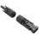 1 pair Male + Female M/F Connectors Set for PV Solar Panel Cable 4