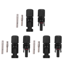1 pair Male + Female M/F Connectors Set for PV Solar Panel Cable