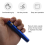 1 pcs Black Aluminum alloy Chalk Keeper Holder (blue) 2