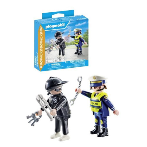PLAYMOBIL Duo Pack Playmobil Policier et Voleur 2