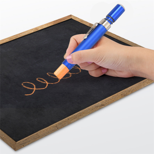 1 pcs Black Aluminum alloy Chalk Keeper Holder (blue) 2