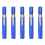 1 pcs Black Aluminum alloy Chalk Keeper Holder (blue) 1