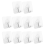 10er-Pack wiederverwendbare Klebehaken, transparente Schwerlast-Wandhaken 3