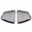 1 Pair Right & Left Frame Covers Panels For Motorcycle Red 5
