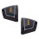 1 Pair Right & Left Frame Covers Panels For Motorcycle Red 4