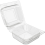 100 Count Hinged Clamshell Takeout Tray for Dessert, Cakes, Salads 2